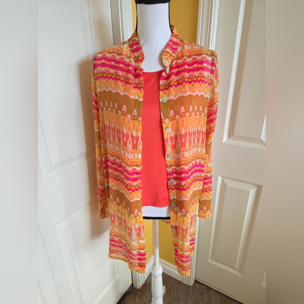 SUSAN GRAVER STYLE CAMI TOP SET, SIZE S